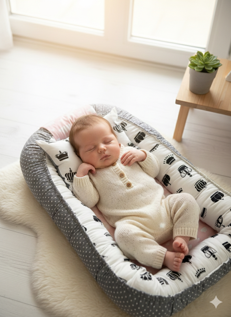 נסט לתינוק | קן לתינוק | עריסה לתינוק ניידת | עריסה דו-צדדית